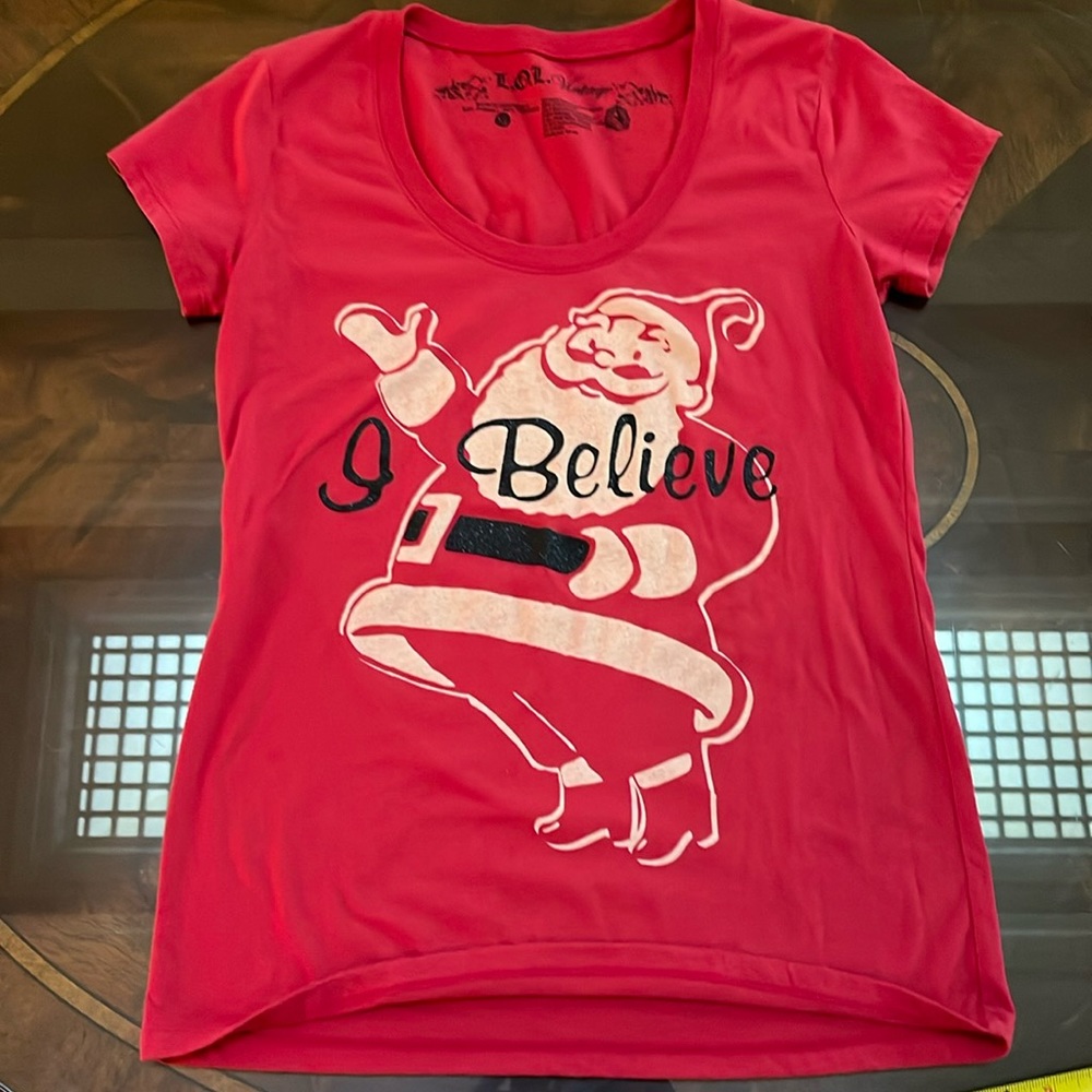 LOL Vintage Santa t shirt XL